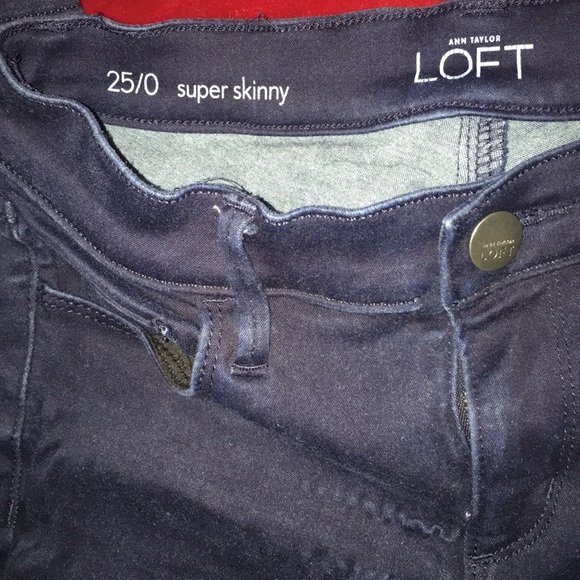 Ann Taylor Loft Skinny Jeggings - Picture 3 of 4